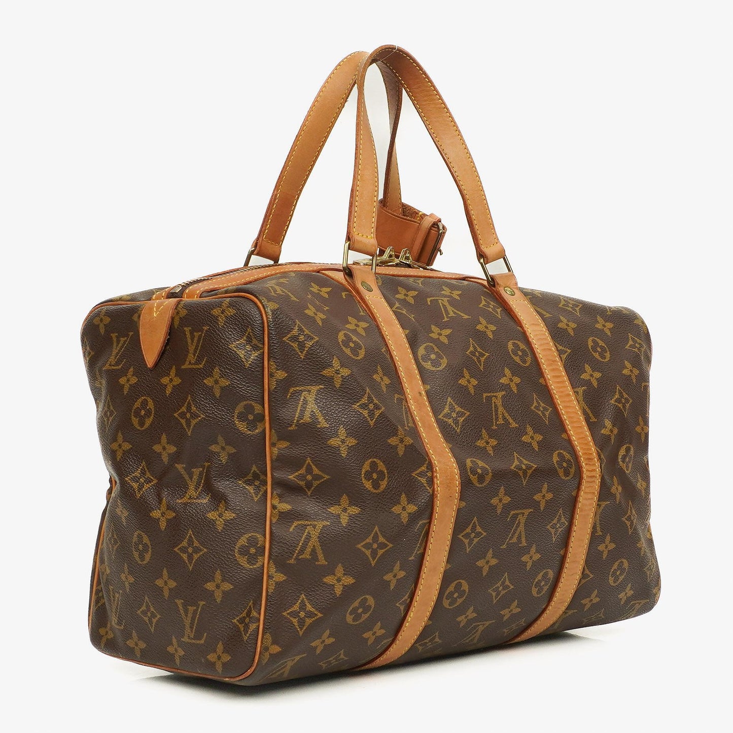 Louis Vuitton Sac Souple 35 Monogram Canvas Travel Bag
