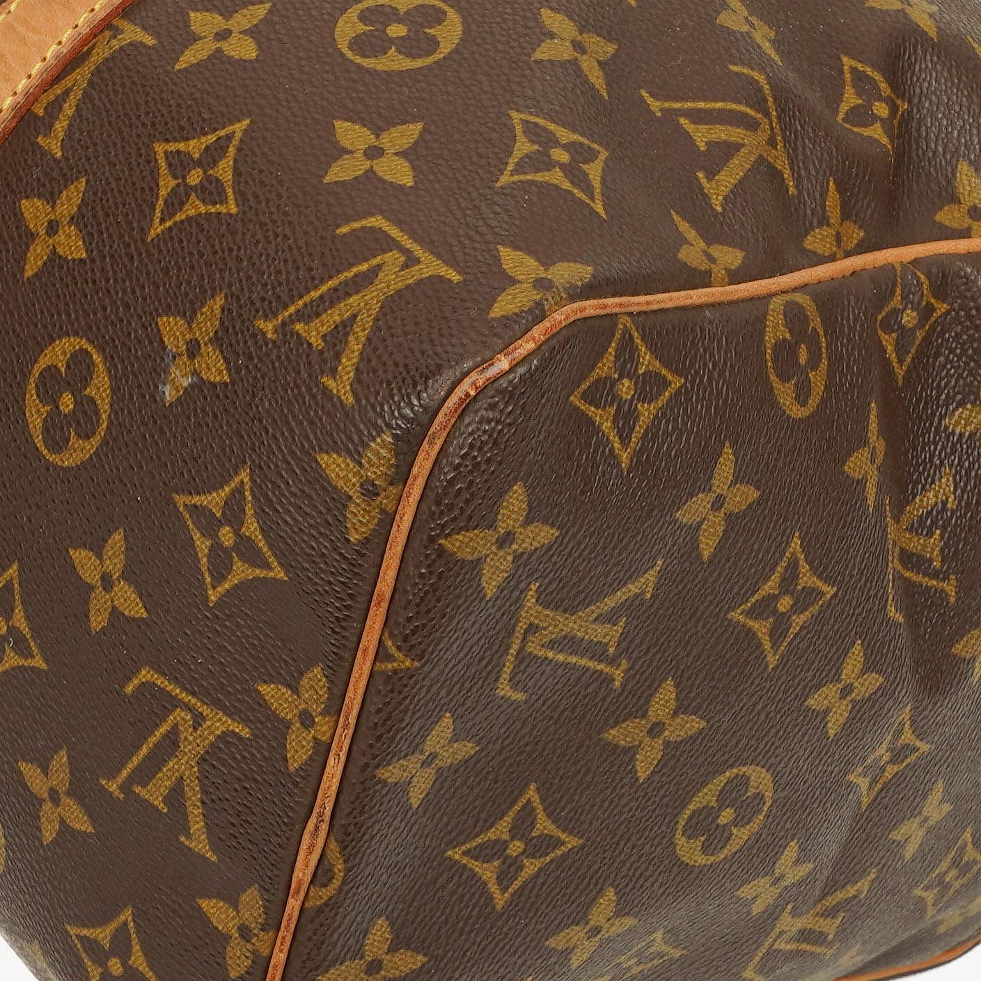 Louis Vuitton Sac Souple 35 Monogram Canvas Travel Bag