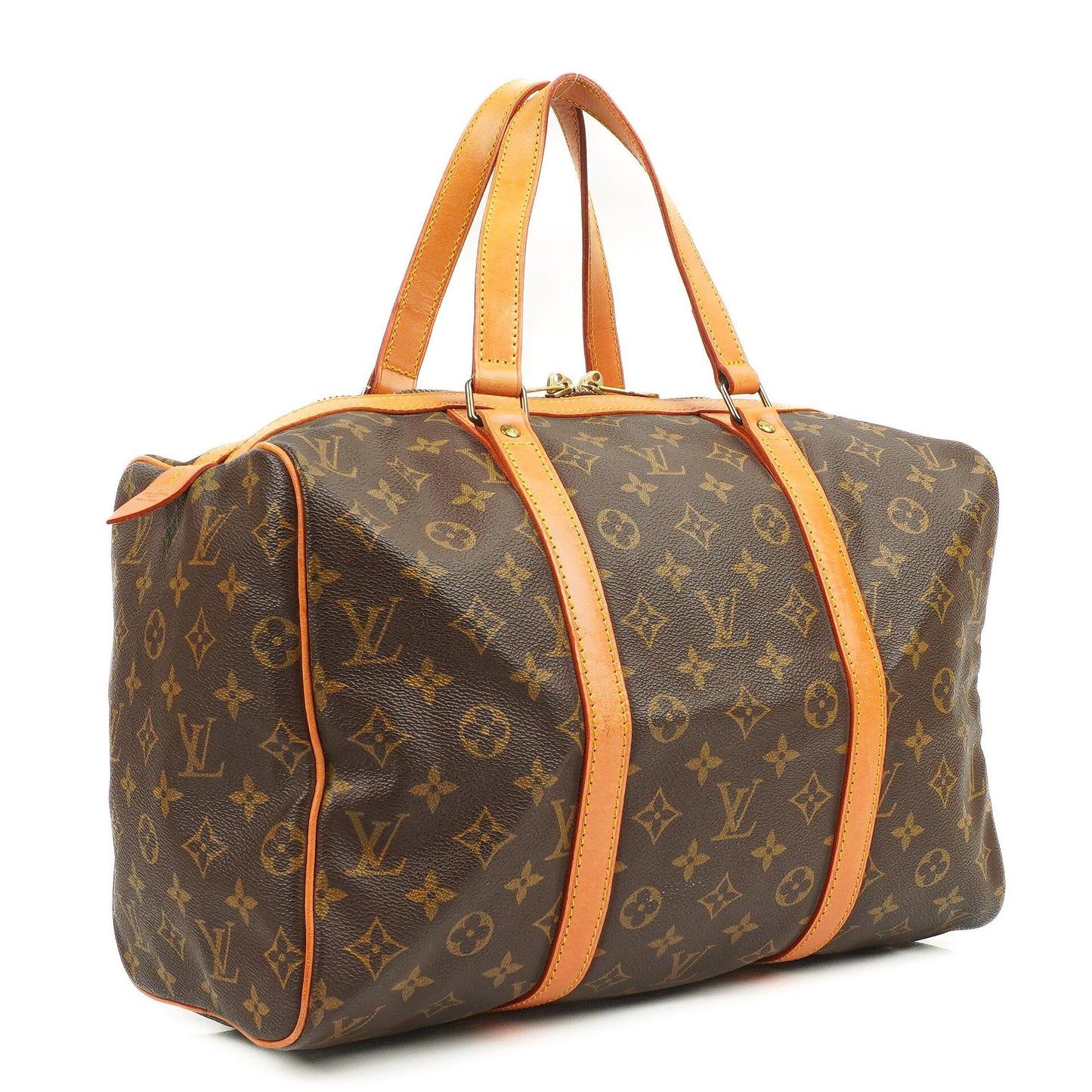 Louis Vuitton Sac Souple 35 Monogram Canvas Travel Bag