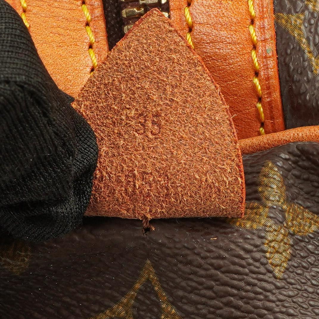 Louis Vuitton Sac Souple 35 Monogram Canvas Travel Bag
