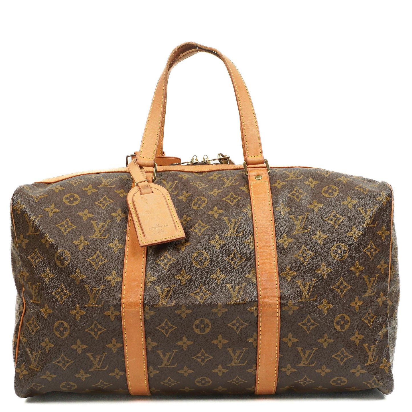Louis Vuitton Sac Souple 45 Monogram Canvas Travel Bag
