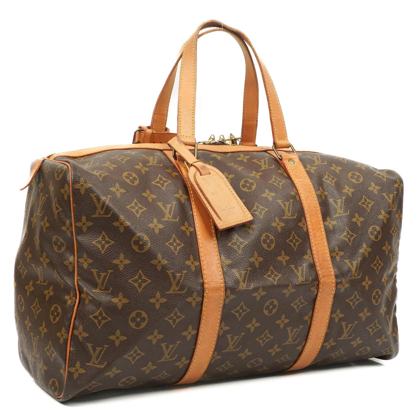 Louis Vuitton Sac Souple 45 Monogram Canvas Travel Bag