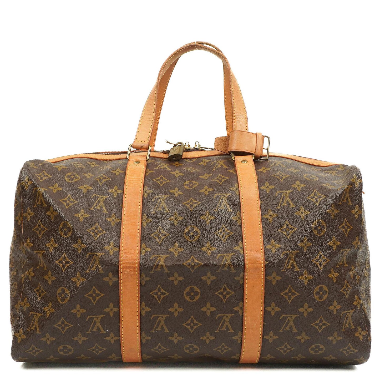 Louis Vuitton Sac Souple 45 Monogram Canvas Travel Bag
