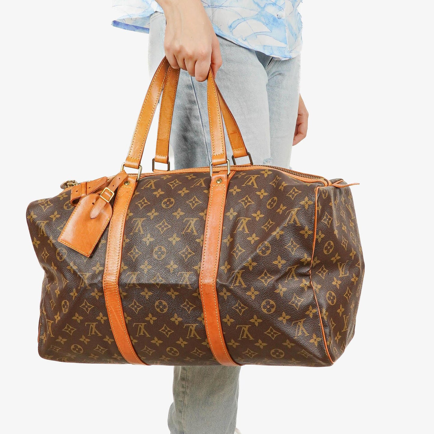 Louis Vuitton Sac Souple 45 Travel Bag in Monogram Canvas
