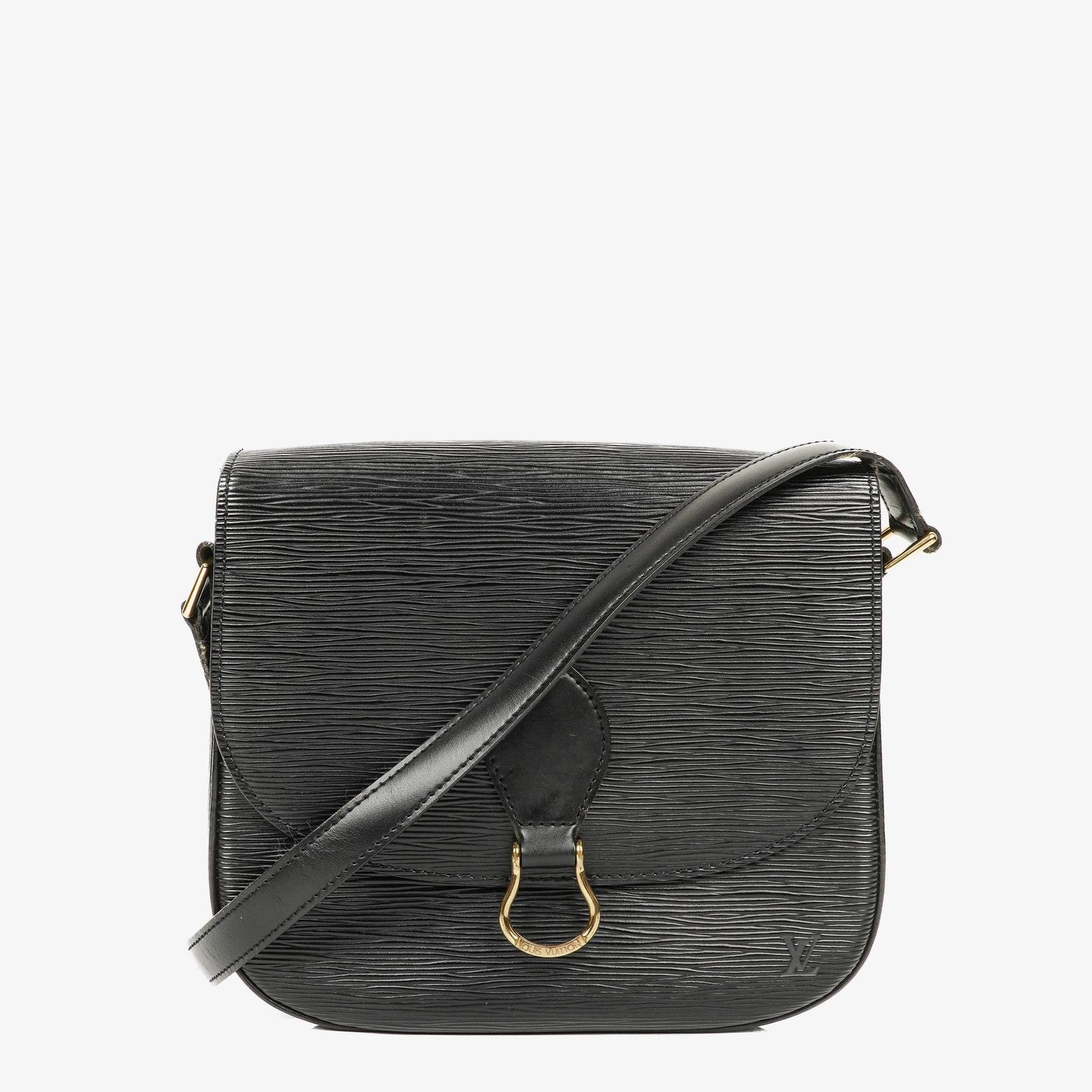 Louis Vuitton Saint Cloud Black EPI Leather Crossbody Bag