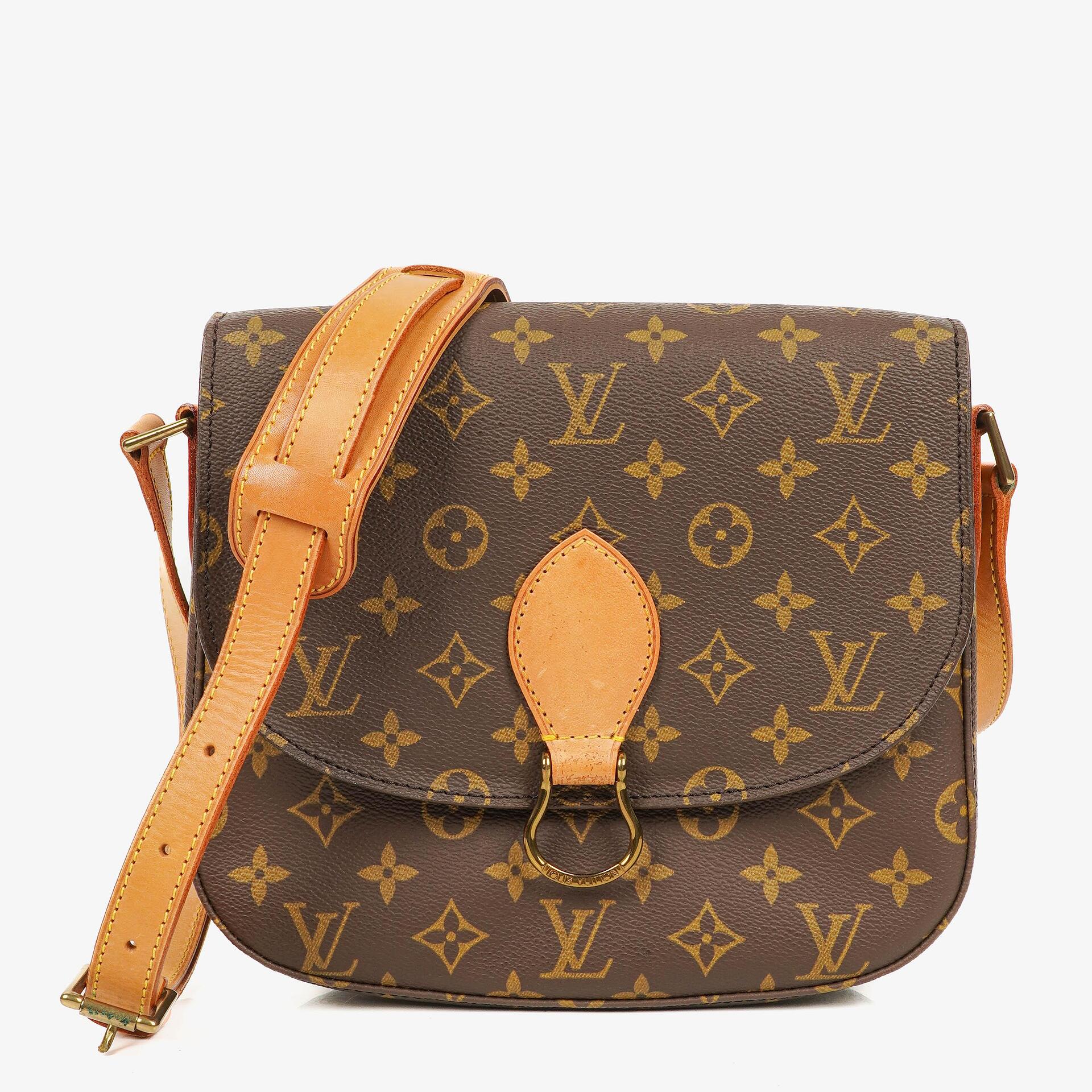 Louis Vuitton Saint Cloud GM Monogram Canvas Shoulder Bag