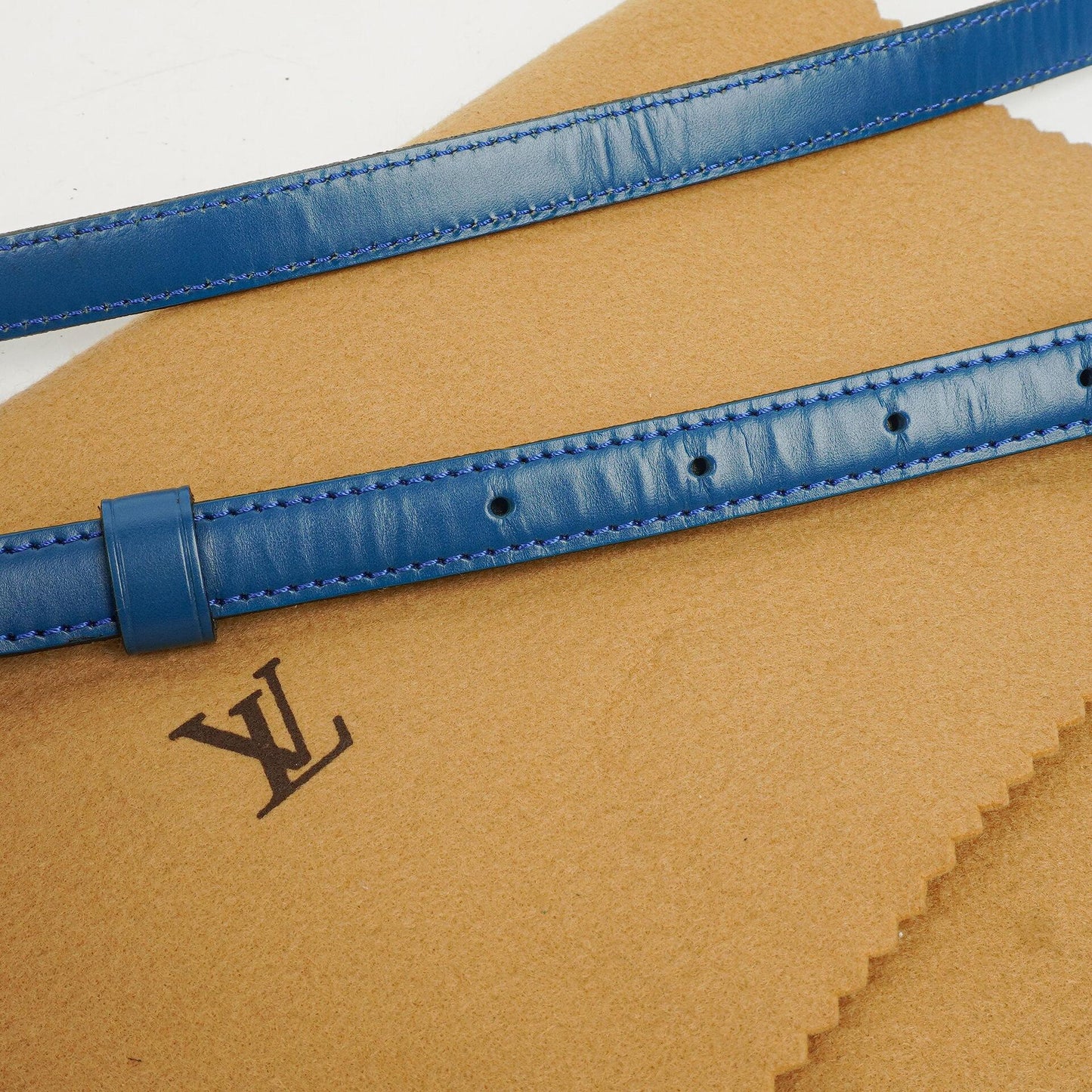Louis Vuitton Saint Cloud PM Blue EPI Leather Crossbody Bag