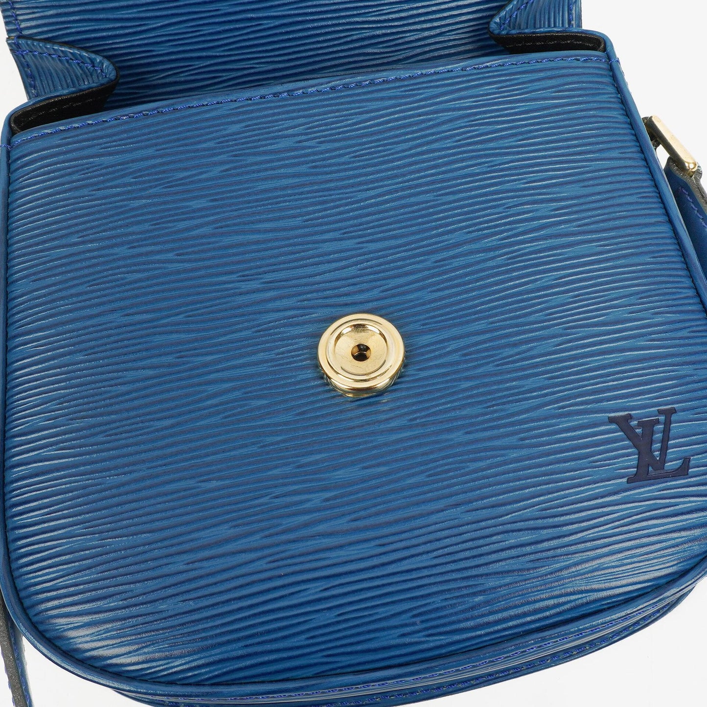 Louis Vuitton Saint Cloud PM Blue EPI Leather Crossbody Bag