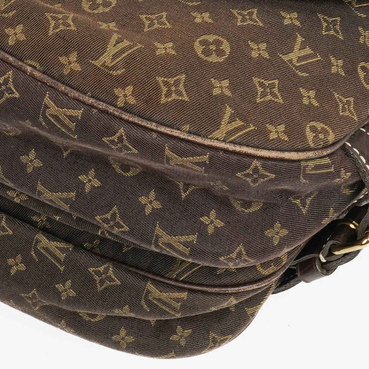 Louis Vuitton Saumur 30 Mini Lin Monogram Dune