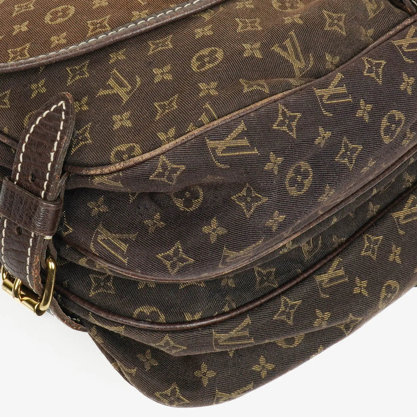 Louis Vuitton Saumur 30 Mini Lin Monogram Dune