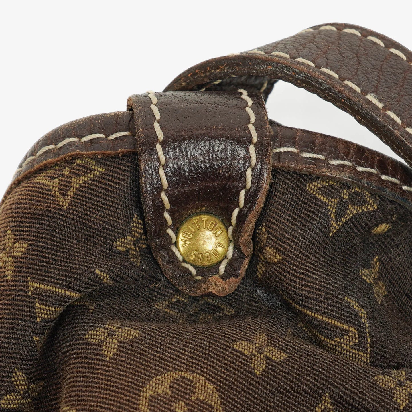 Louis Vuitton Saumur 30 Mini Lin Monogram Dune