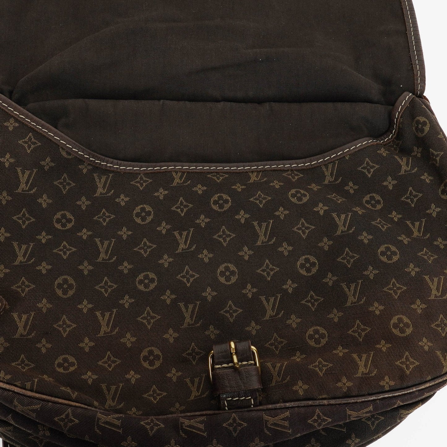 Louis Vuitton Saumur 30 Mini Lin Monogram Dune