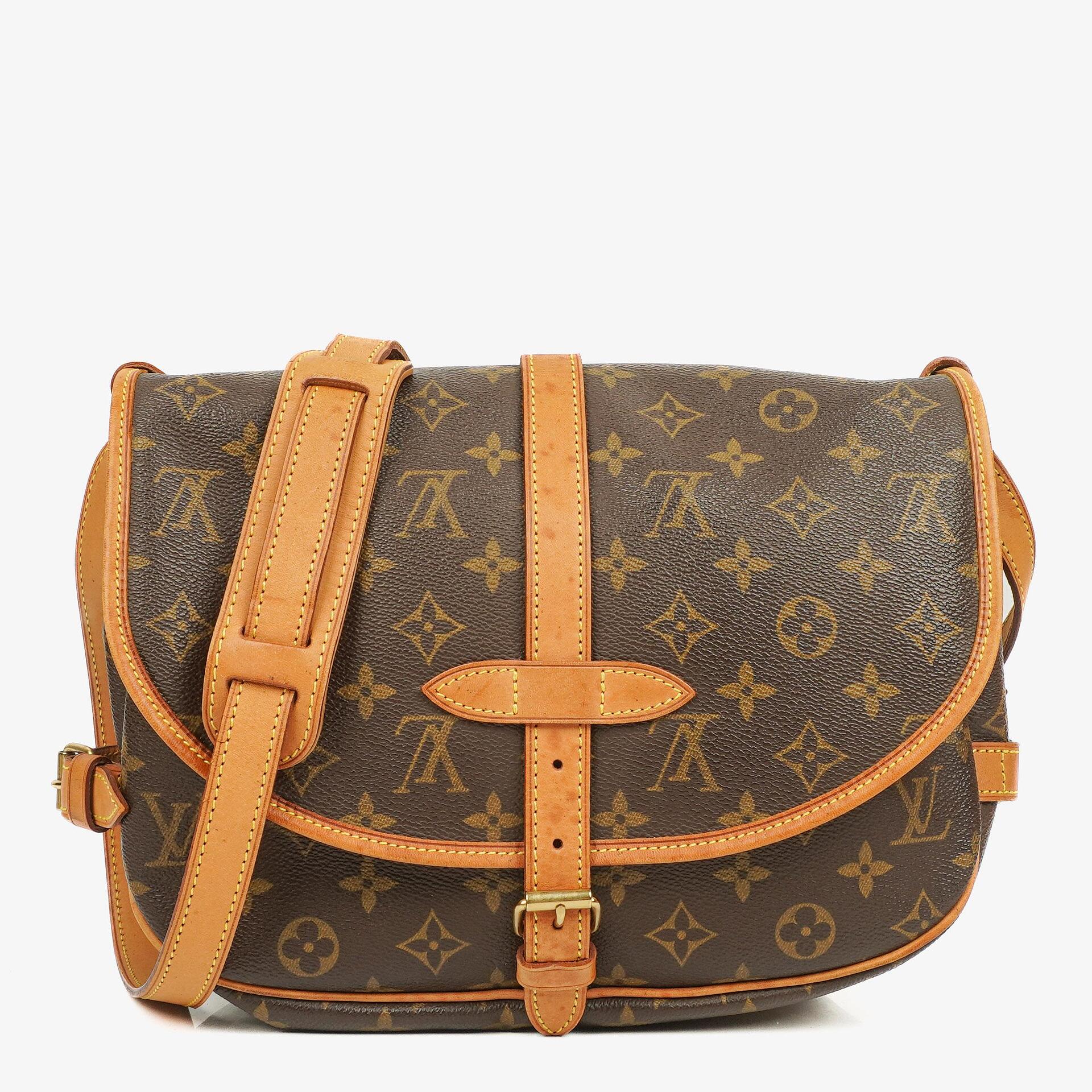 Louis Vuitton Saumur Monogram Canvas 30 Bag