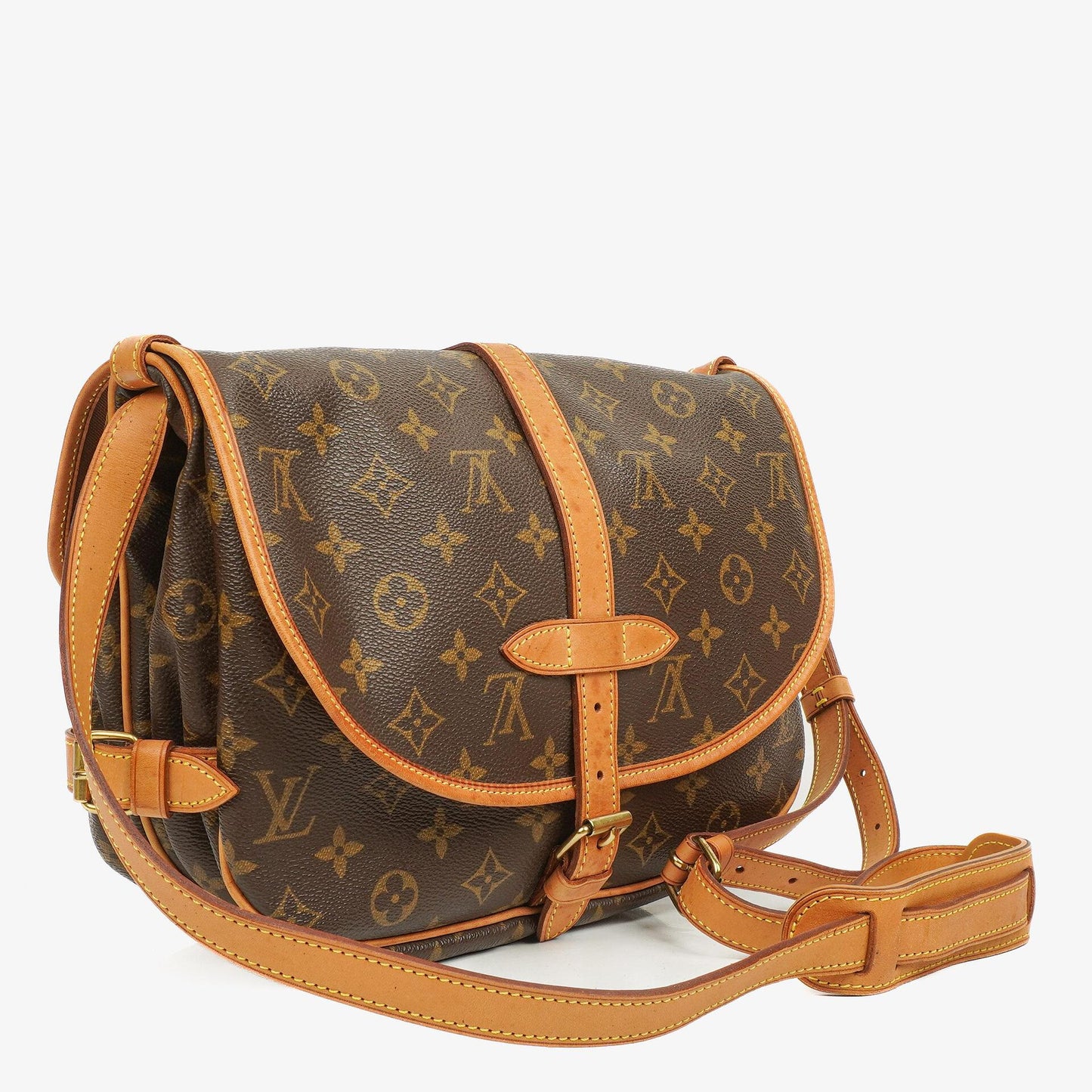 Louis Vuitton Saumur Monogram Canvas 30 Bag