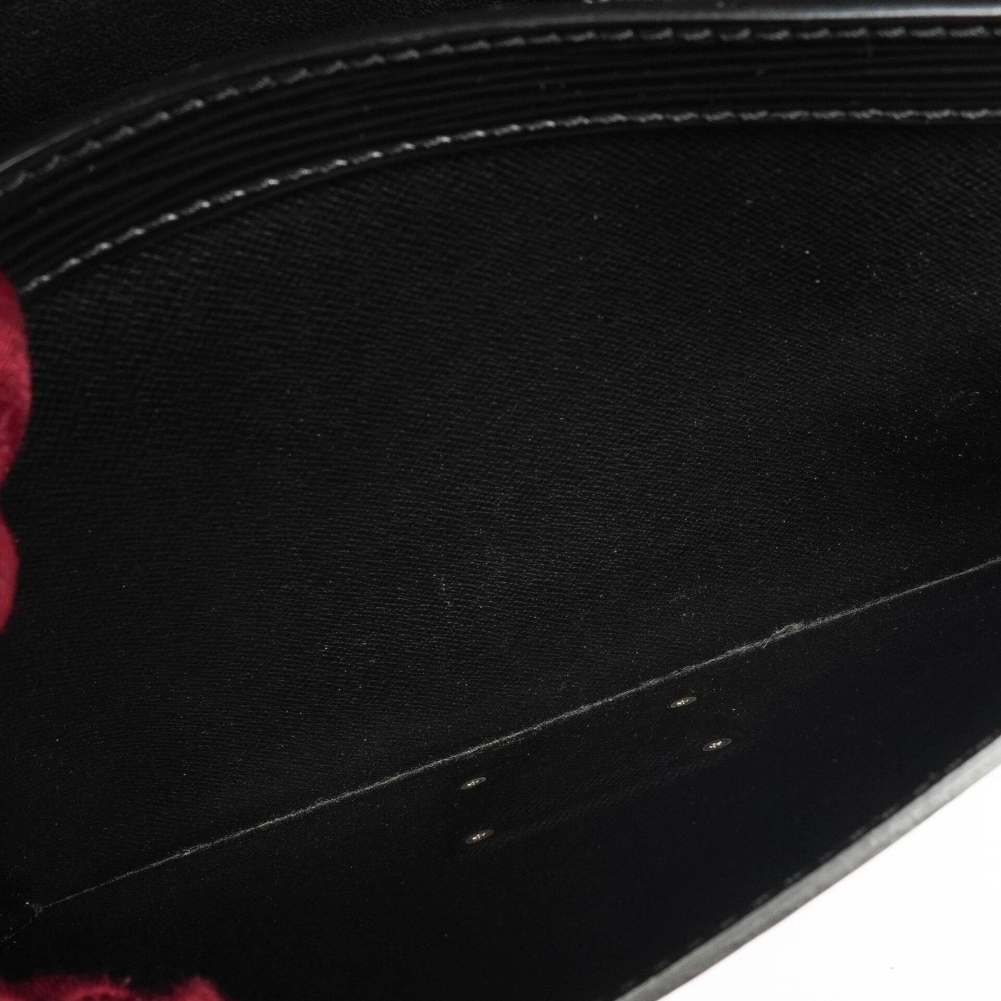 Louis Vuitton Sellier Dragonne Black EPI Leather Clutch Bag