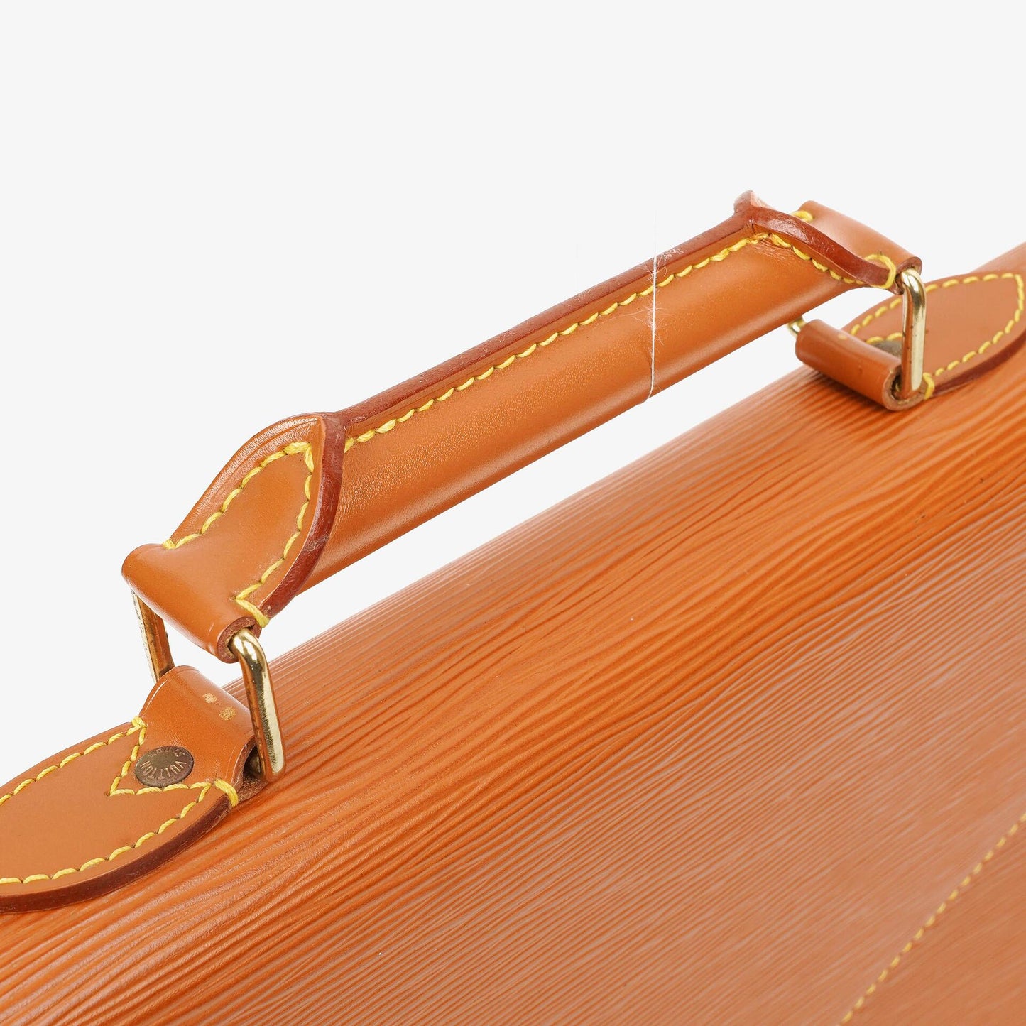 Louis Vuitton Serviette Ambassador Brown Epi Leather Briefcase, 1996