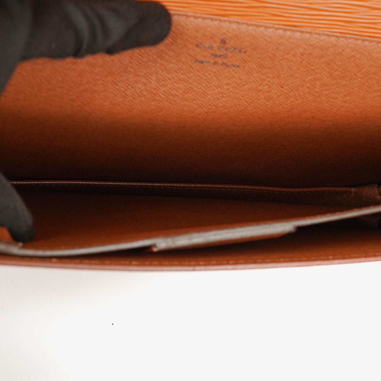 Louis Vuitton Serviette Ambassador Brown Epi Leather Briefcase, 1996