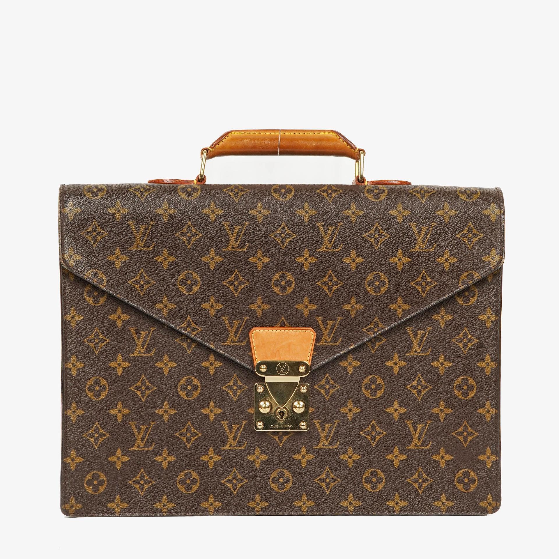 Louis Vuitton Serviette Ambassador Monogram Canvas Briefcase