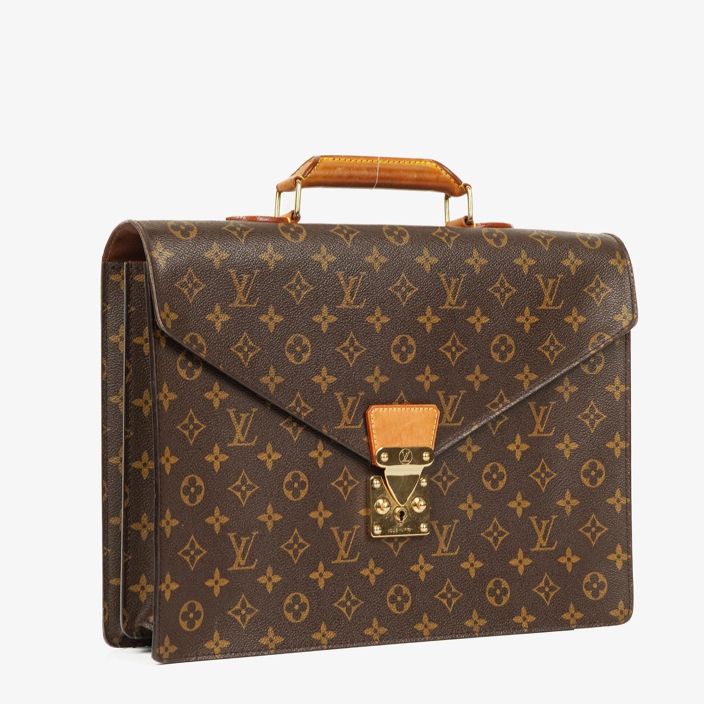 Louis Vuitton Serviette Ambassador Monogram Canvas Briefcase