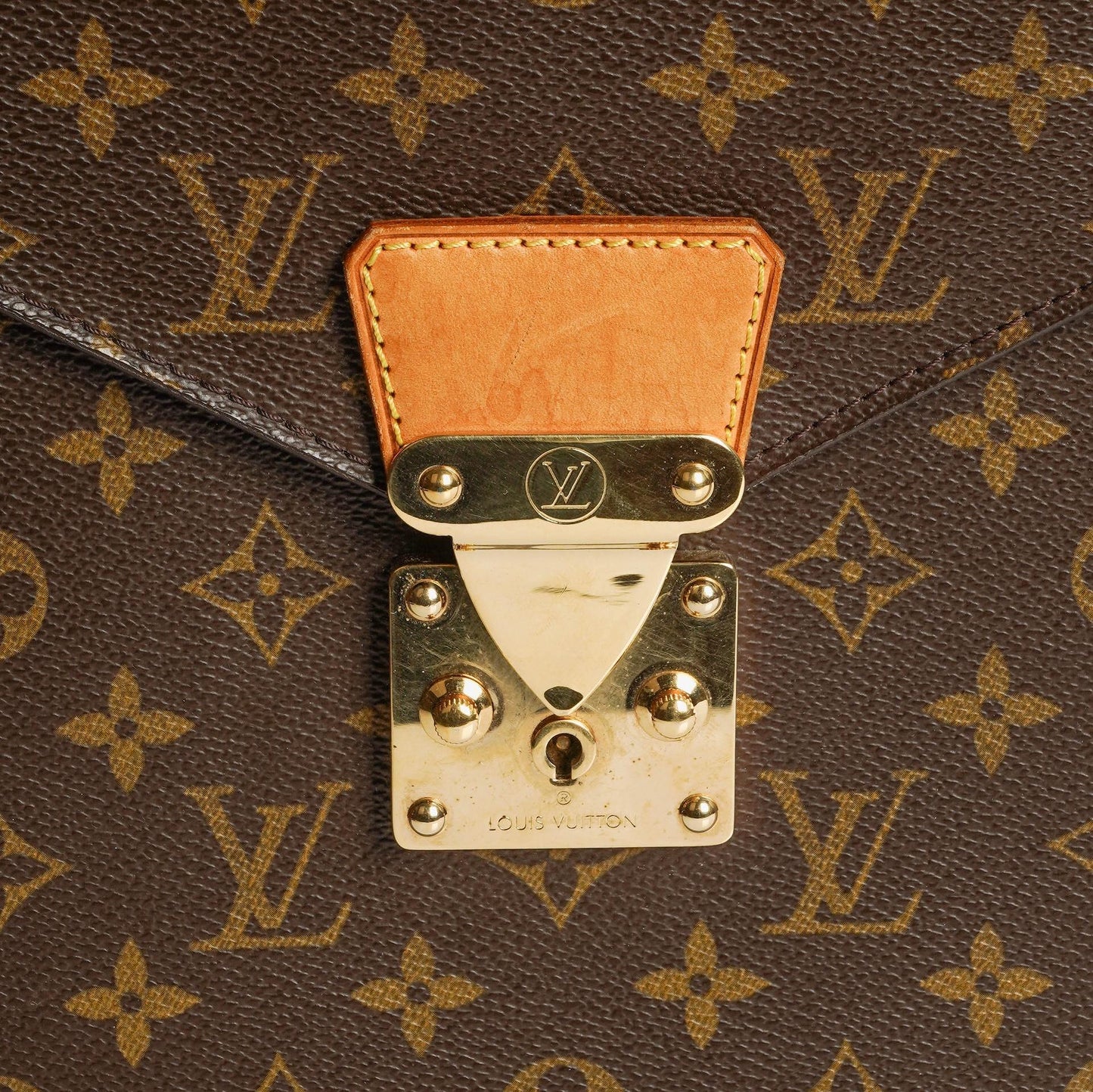 Louis Vuitton Serviette Ambassador Monogram Canvas Briefcase