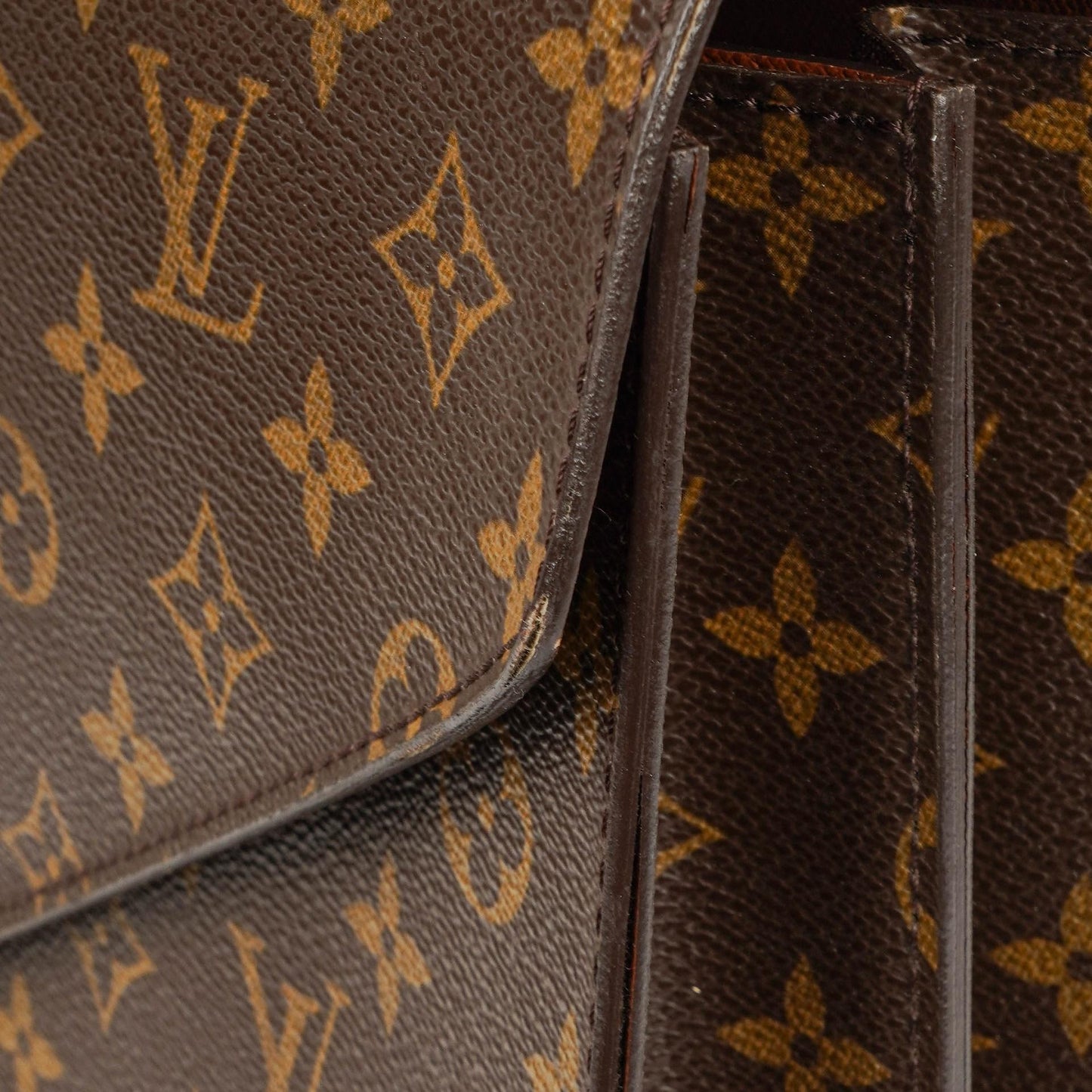 Louis Vuitton Serviette Ambassador Monogram Canvas Briefcase