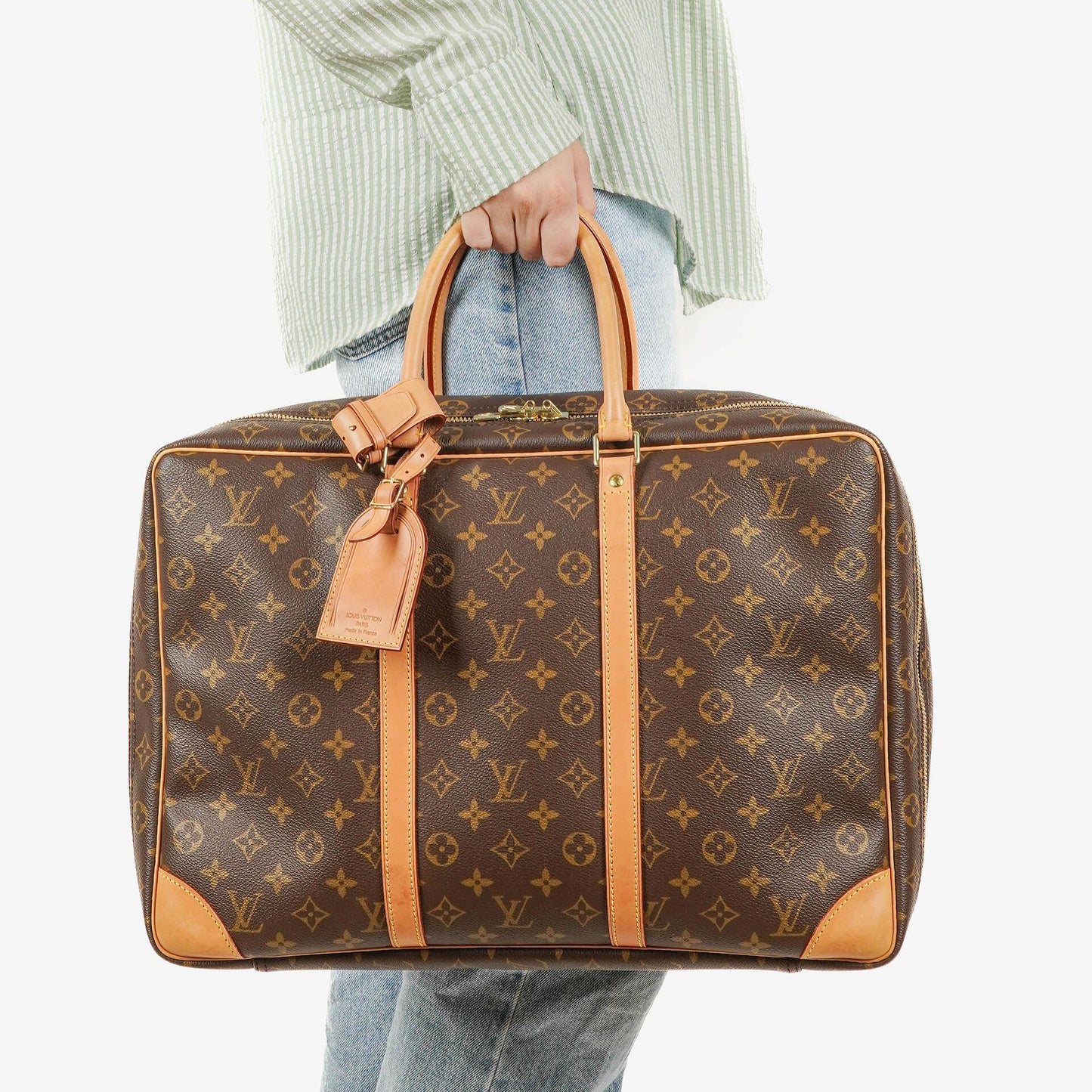 Louis Vuitton Sirius 45 Monogram Canvas Travel Bag
