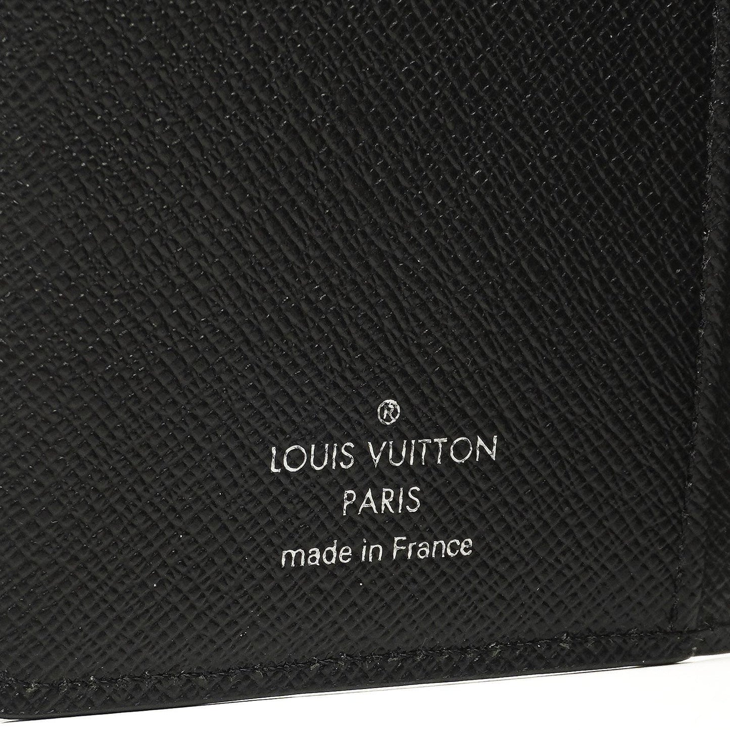 Louis Vuitton Small Ring Agenda Cover Black EPI Leather