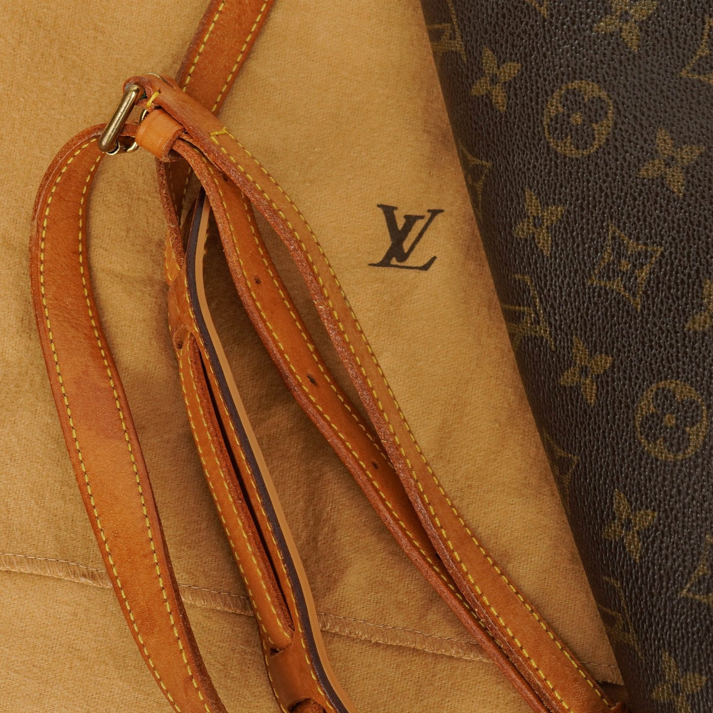 Louis Vuitton Sologne Monogram Canvas Shoulder Bag