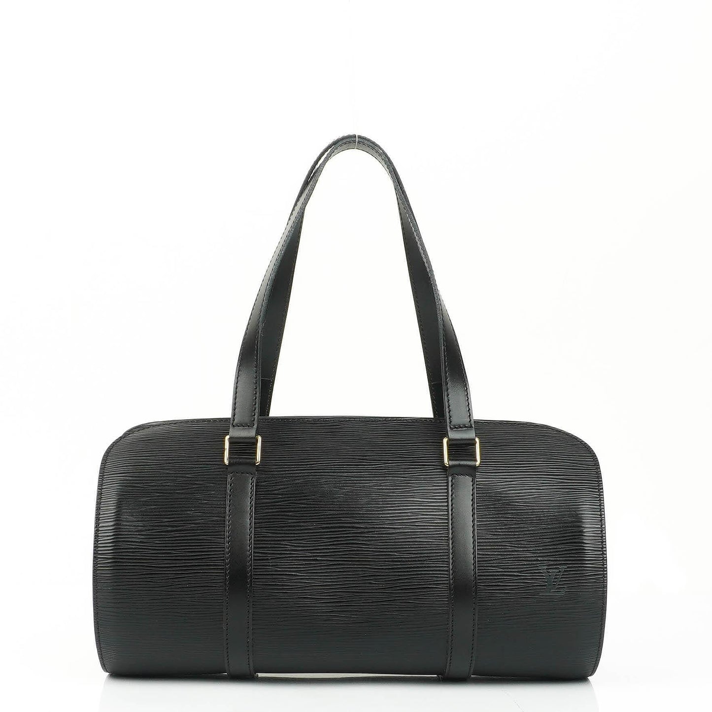 Louis Vuitton Soufflot Black EPI Leather Handbag