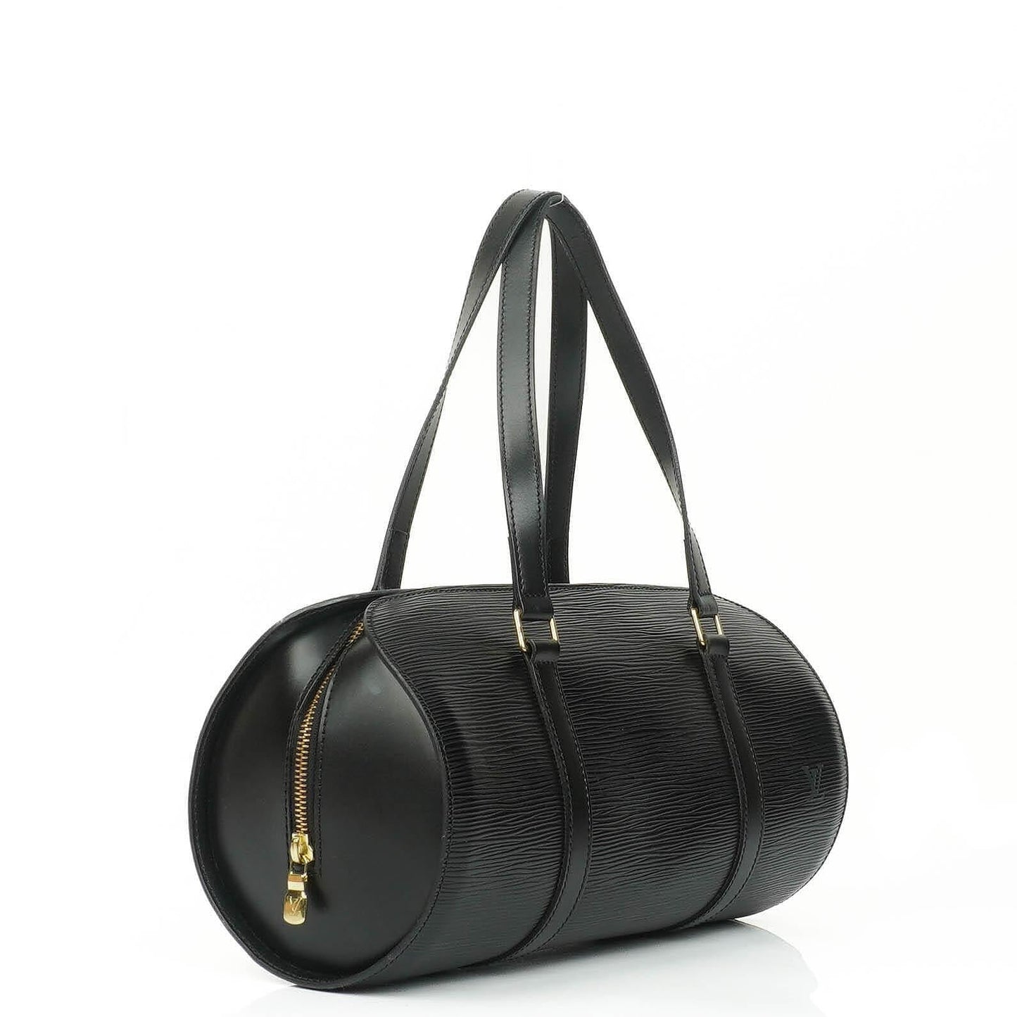Louis Vuitton Soufflot Black EPI Leather Handbag
