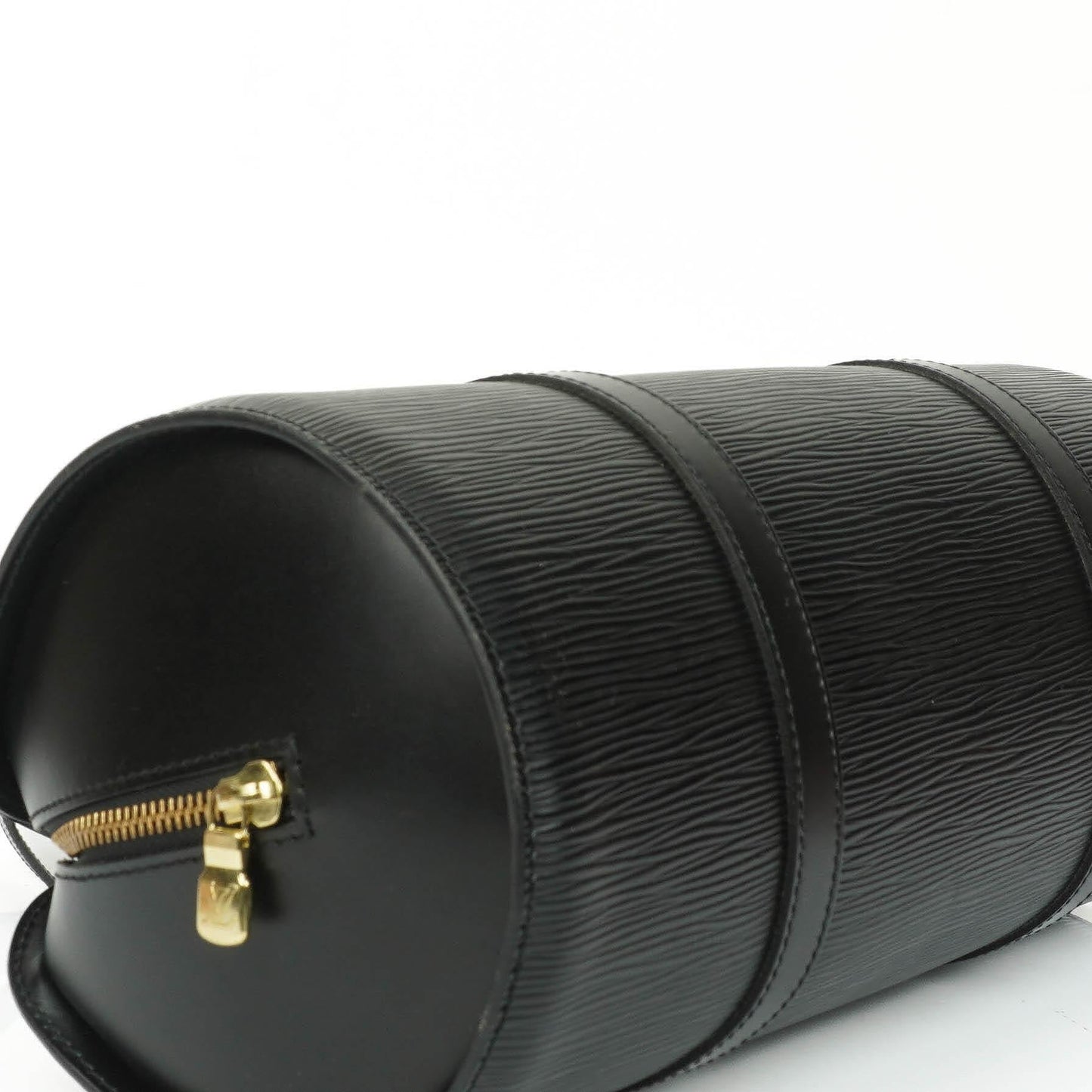 Louis Vuitton Soufflot Black EPI Leather Handbag