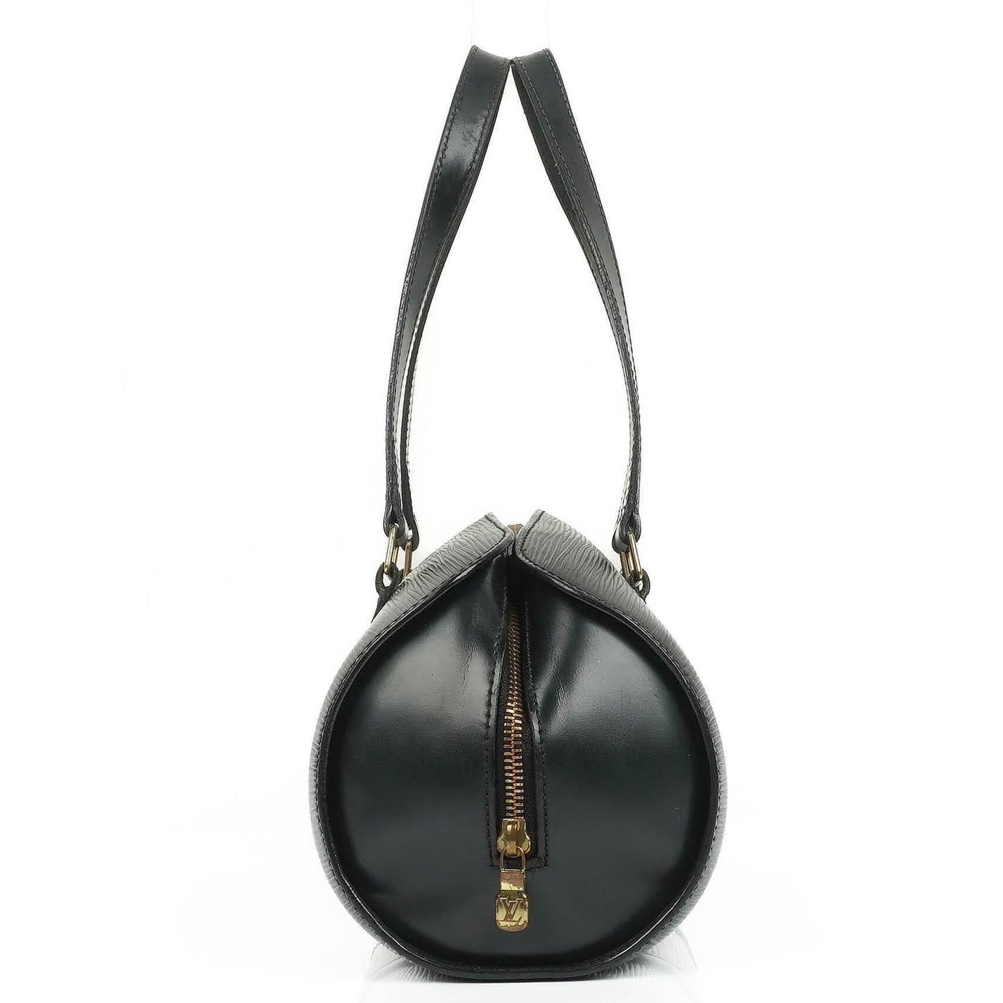 Louis Vuitton Soufflot Handbag In Black Epi Leather