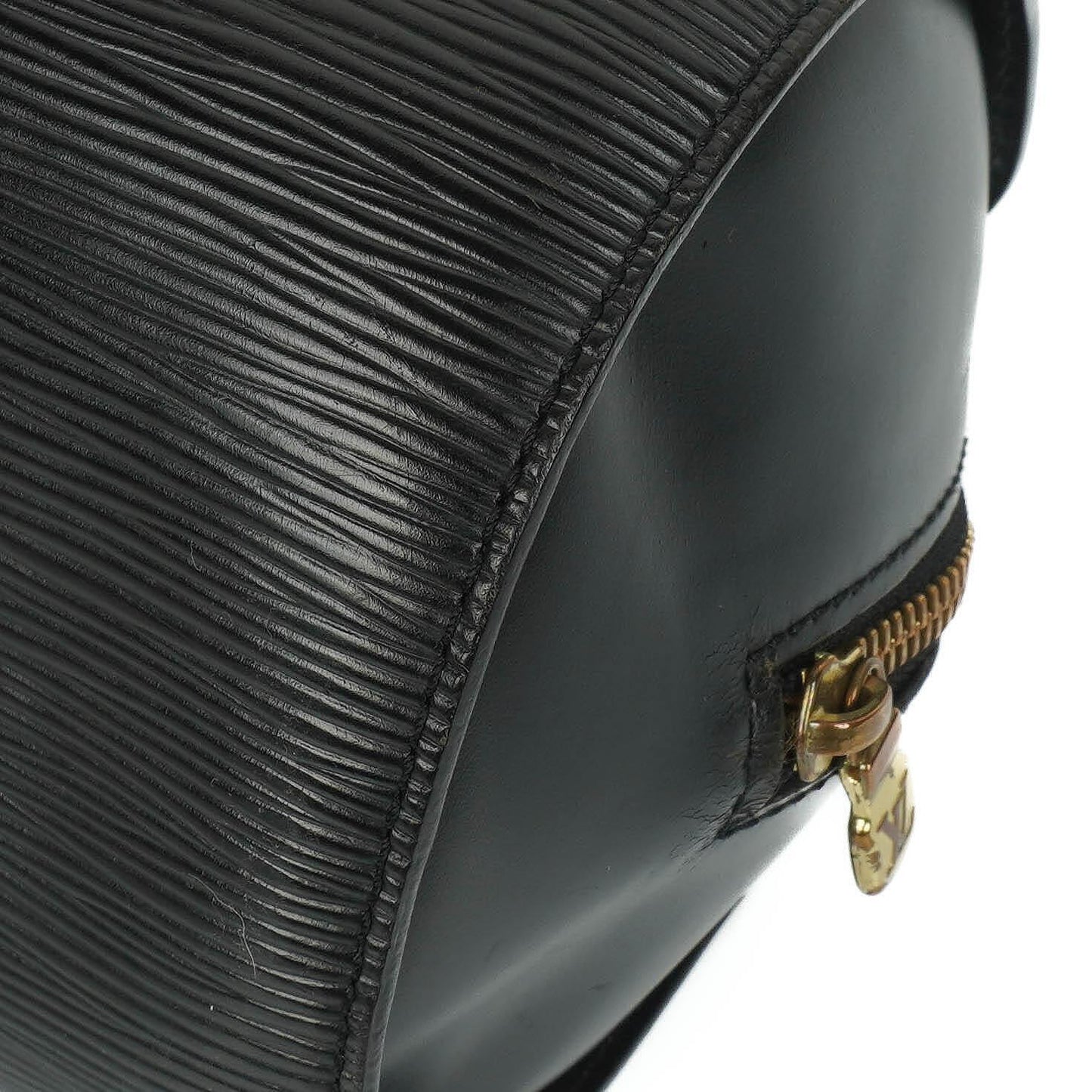 Louis Vuitton Soufflot Handbag In Black Epi Leather
