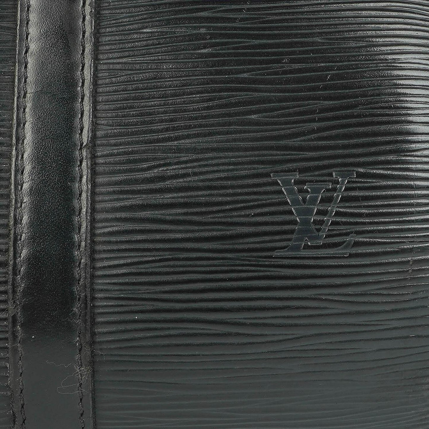 Louis Vuitton Soufflot Handbag In Black Epi Leather