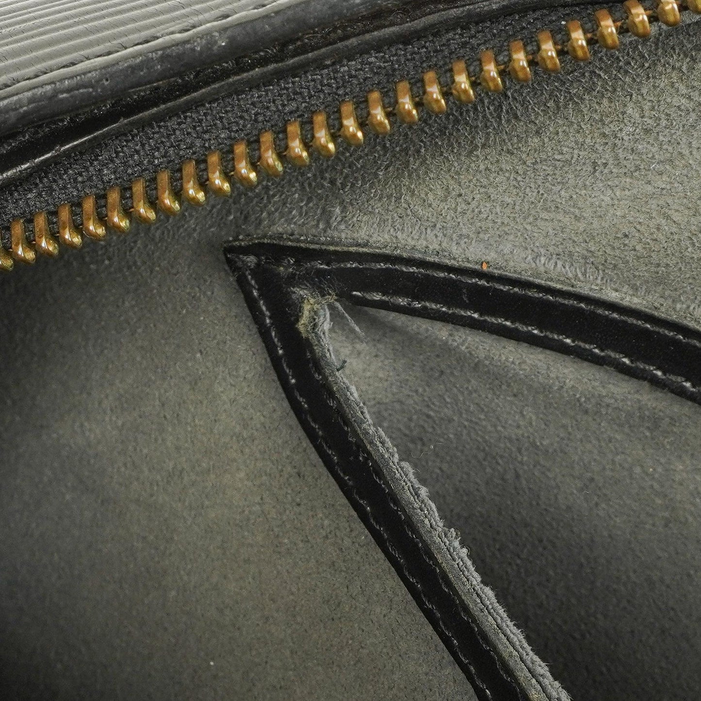 Louis Vuitton Soufflot Handbag In Black Epi Leather