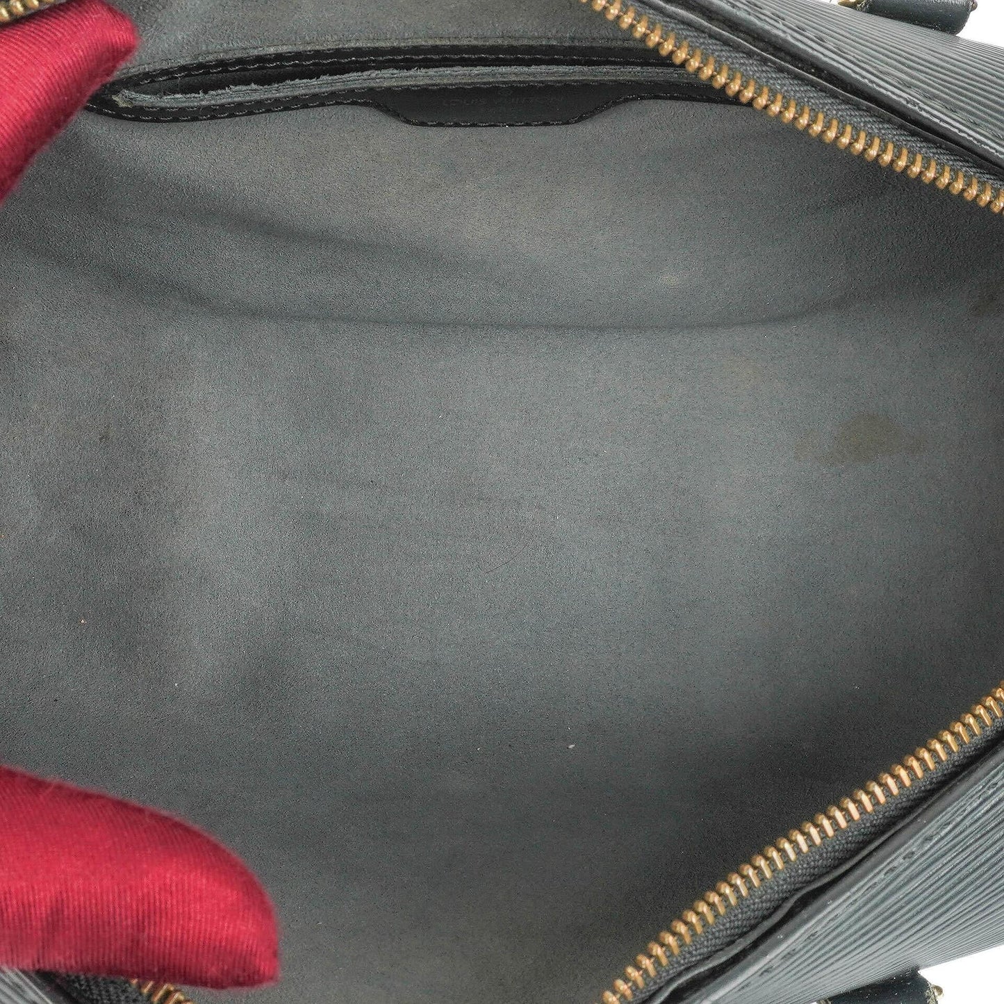 Louis Vuitton Soufflot Handbag In Black Epi Leather