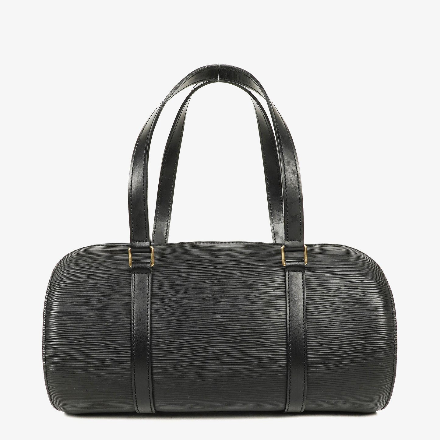 Louis Vuitton Soufflot Handbag In Black Epi Leather
