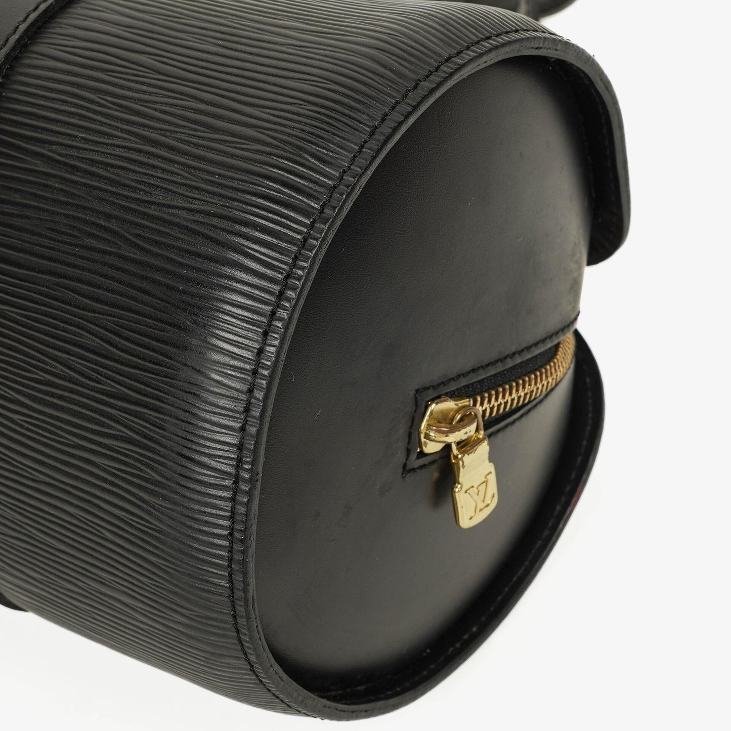 Louis Vuitton Soufflot Handbag In Black Epi Leather