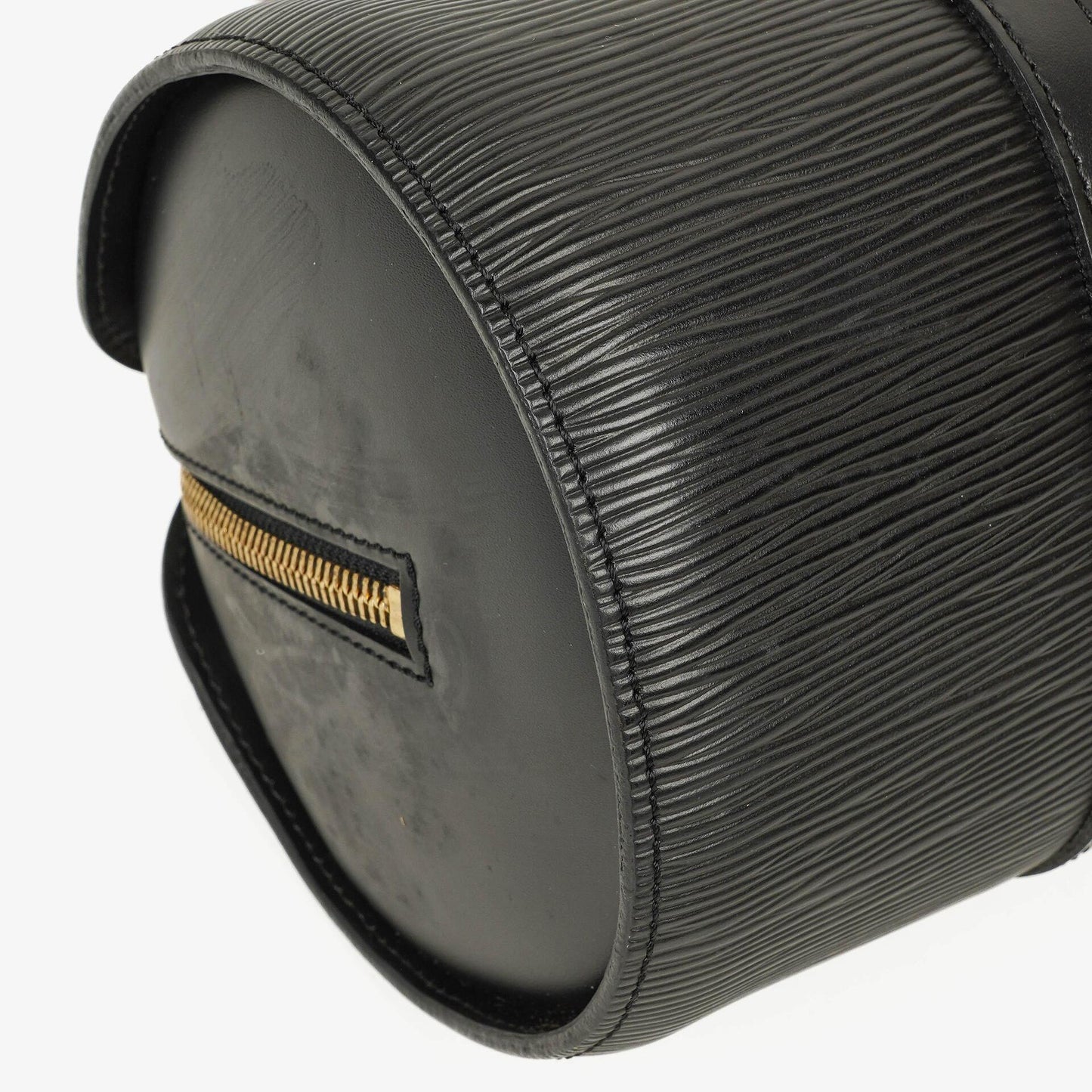 Louis Vuitton Soufflot Handbag In Black Epi Leather