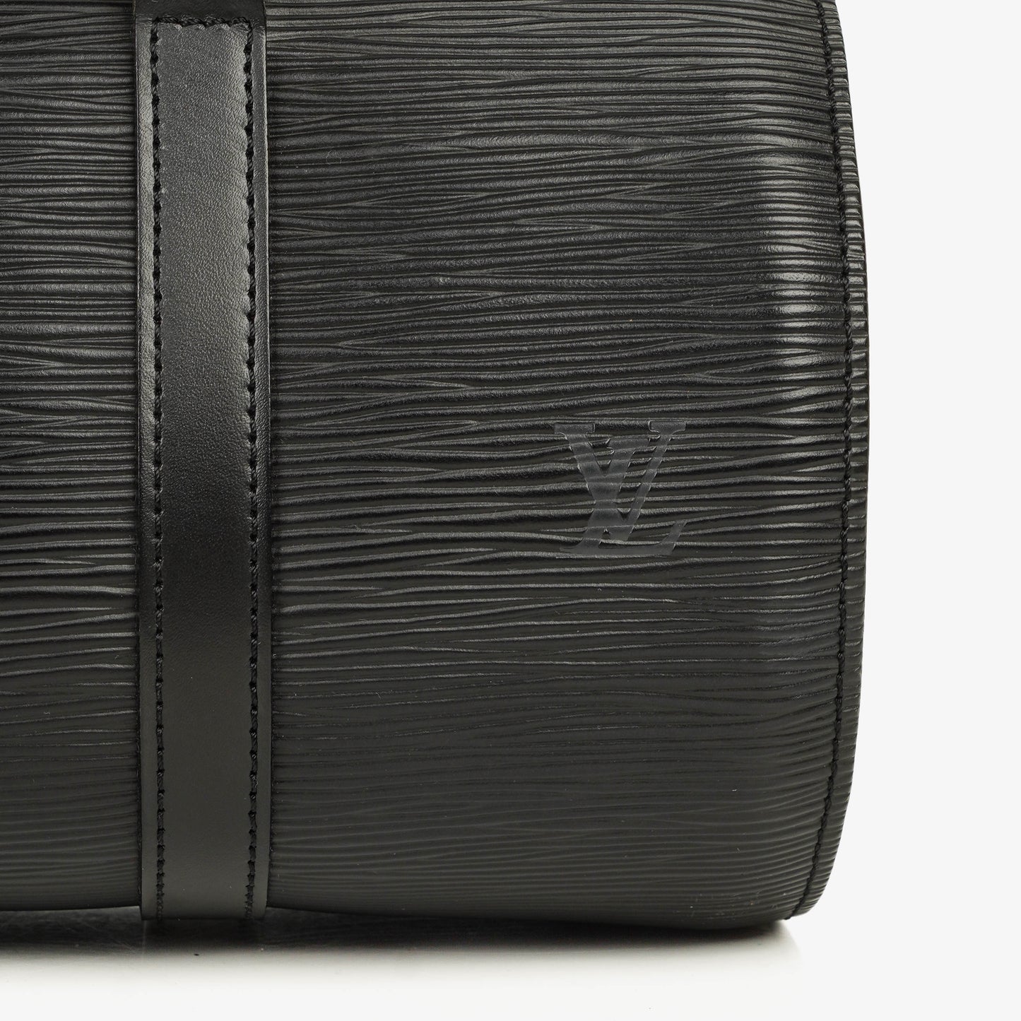 Louis Vuitton Soufflot Handbag In Black Epi Leather