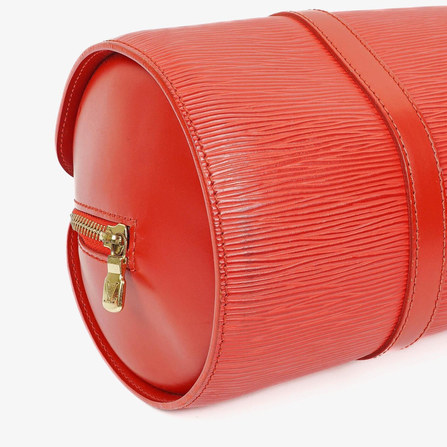 Louis Vuitton Soufflot Handbag In Red Epi Leather
