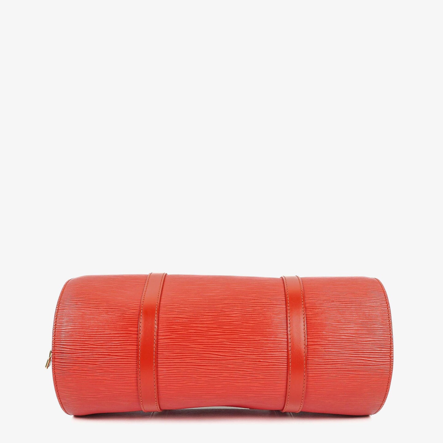 Louis Vuitton Soufflot Handbag In Red Epi Leather