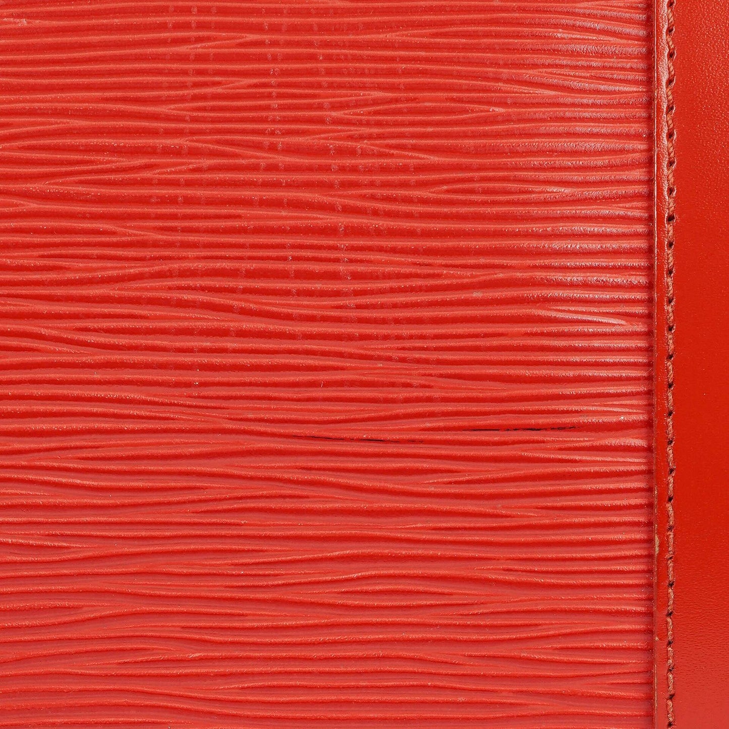 Louis Vuitton Soufflot Handbag In Red Epi Leather