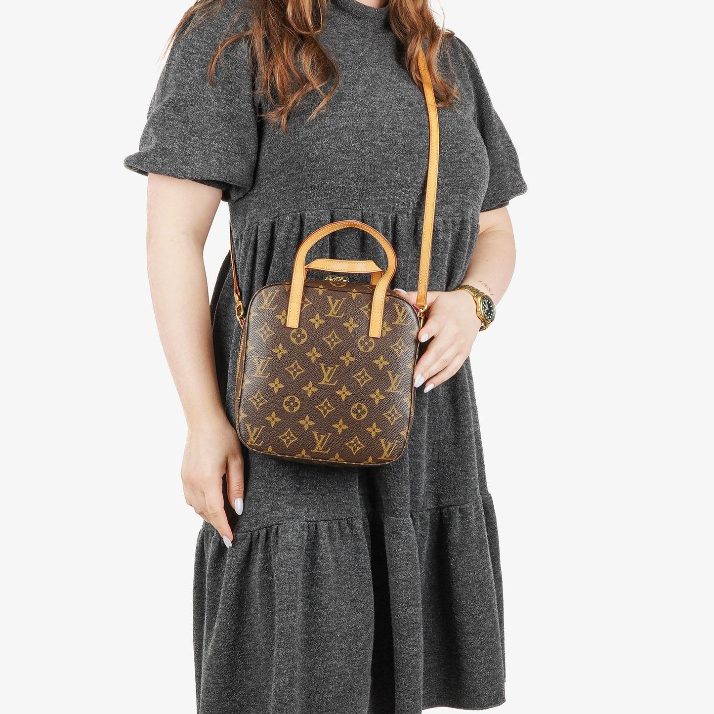 Louis Vuitton Spontini Monogram Canvas Bag