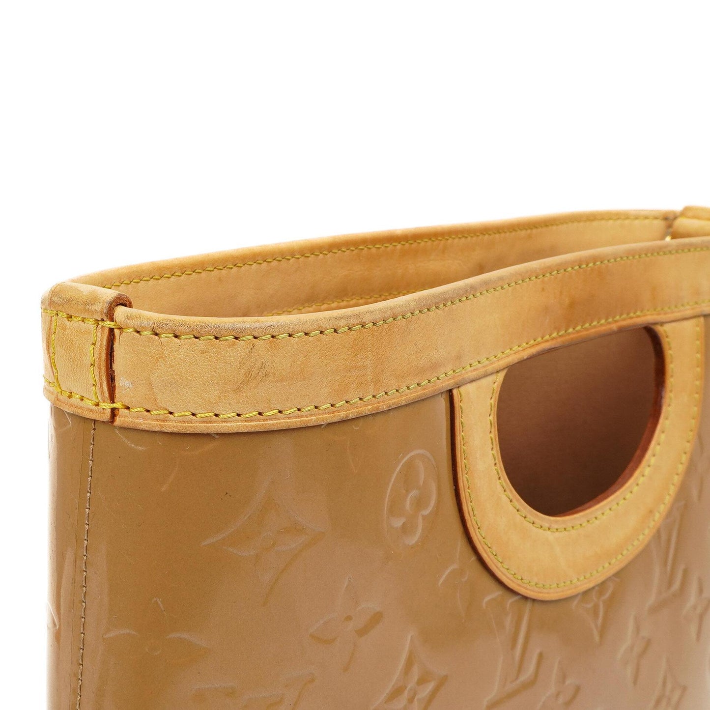 Louis Vuitton Stillwood Vertical Beige Monogram Vernis Handbag