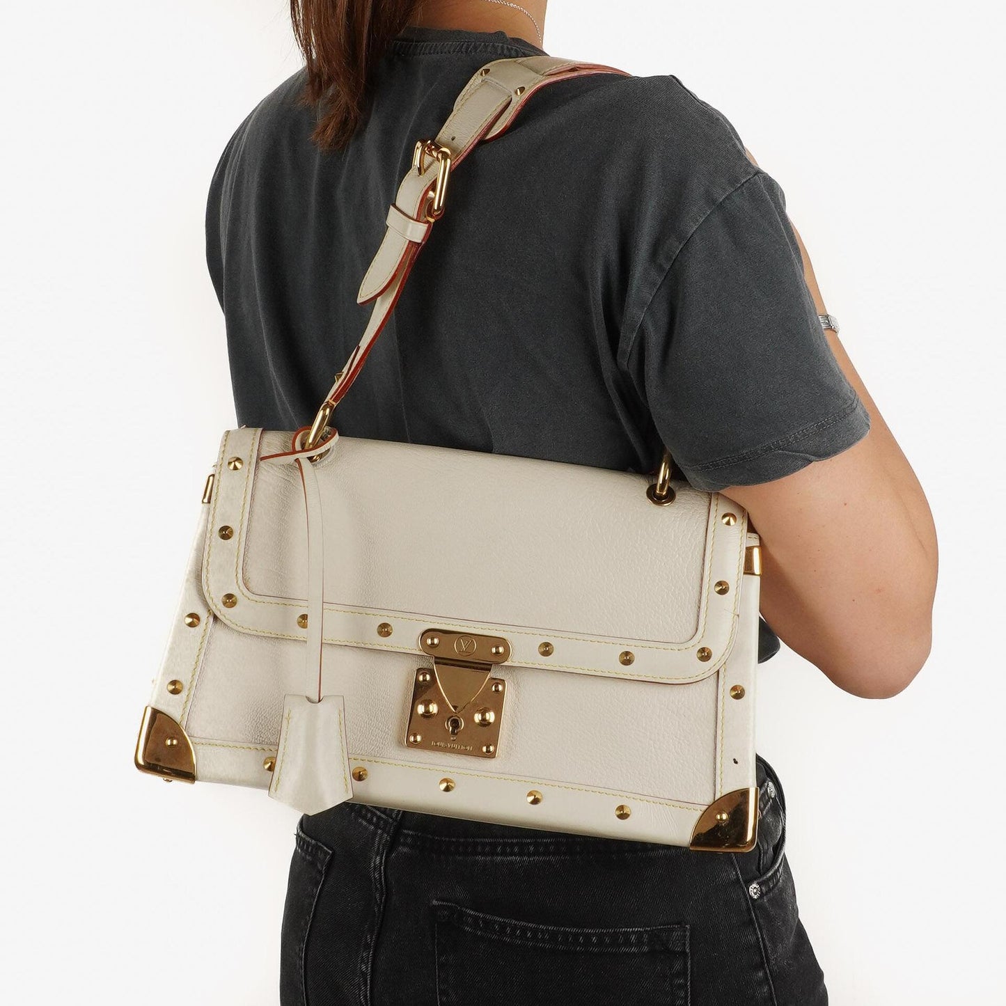 Louis Vuitton Suhali Le Talentueux Blanc Shoulder Bag