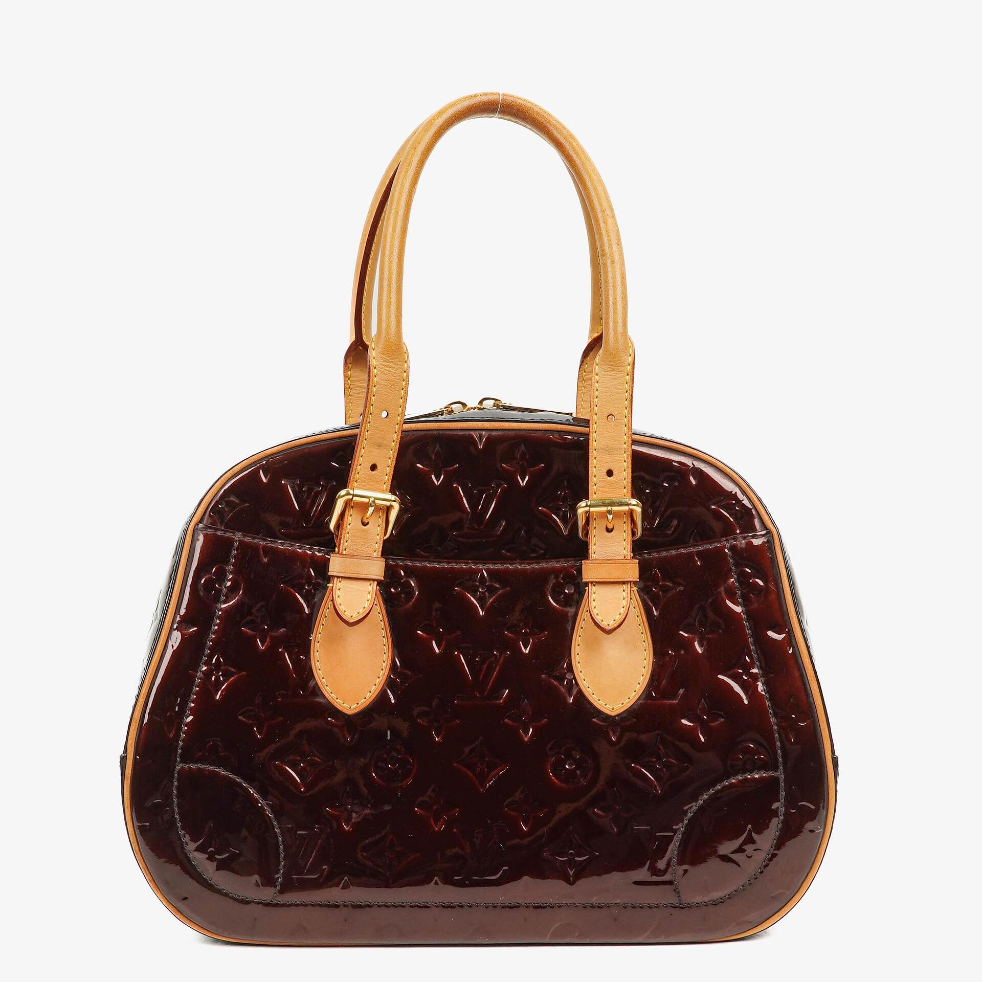 Louis Vuitton Summit Drive Amarante Monogram Vernis Bag