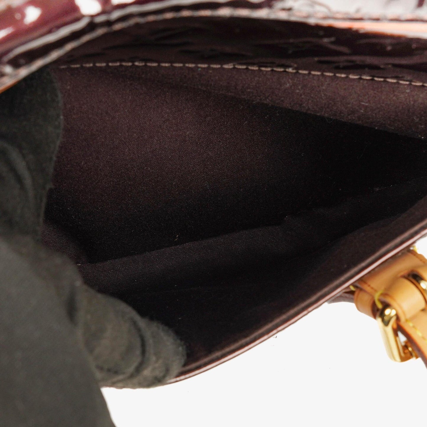 Louis Vuitton Summit Drive Amarante Monogram Vernis Bag