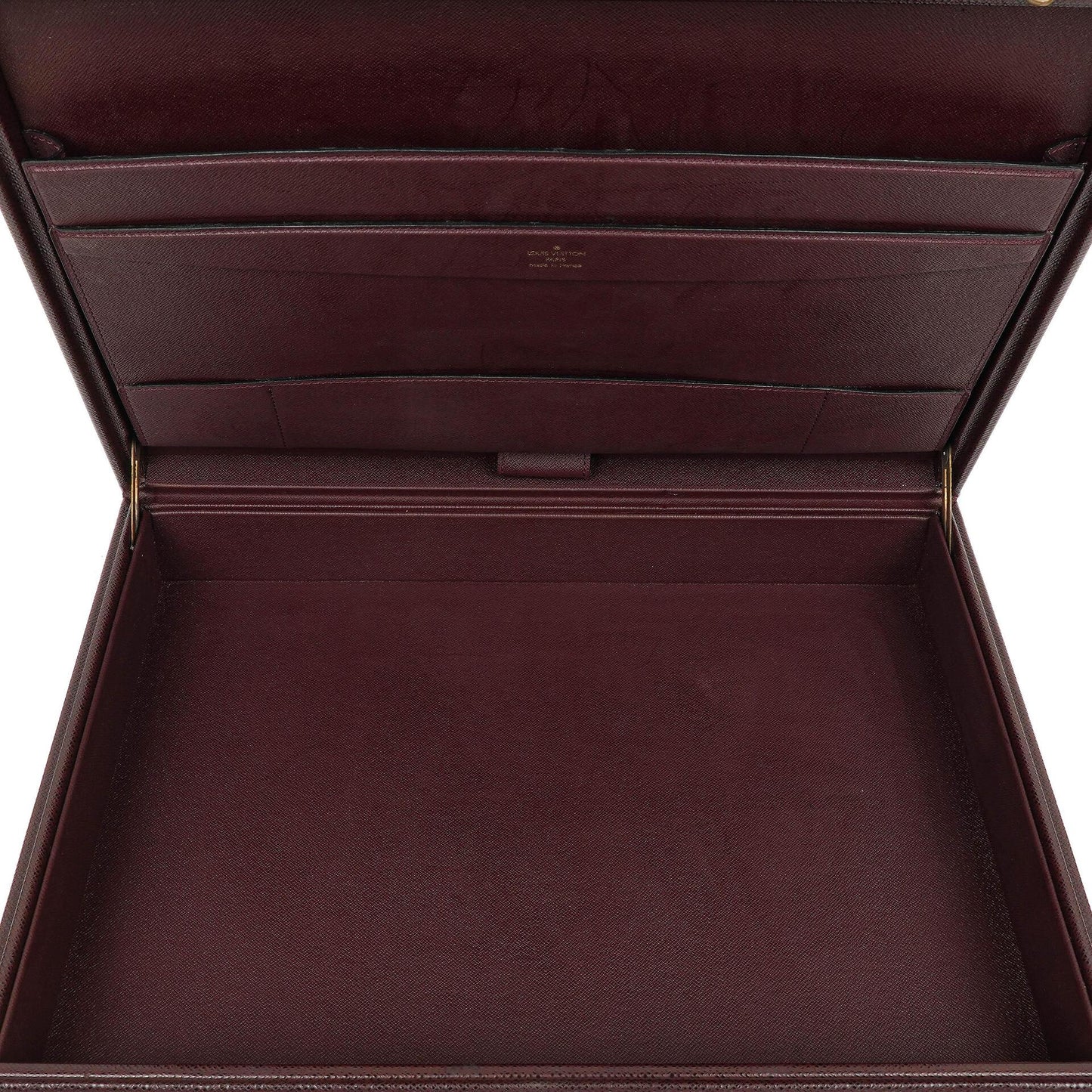 Louis Vuitton Taiga President Classeur Briefcase Acajou, 1997