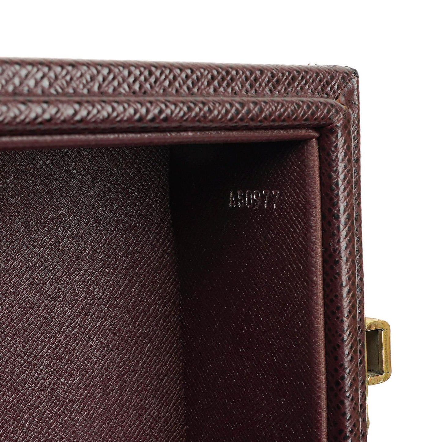 Louis Vuitton Taiga President Classeur Briefcase Acajou, 1997